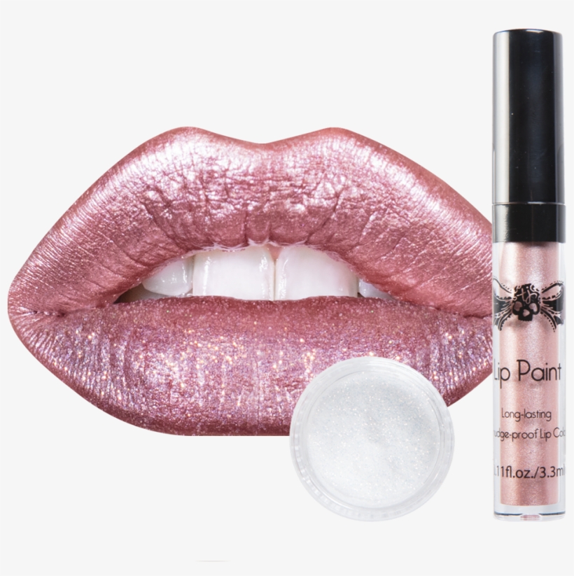 False Picture Of Obsessed Metallic Lip Color - Lip Gloss, transparent png #7624243
