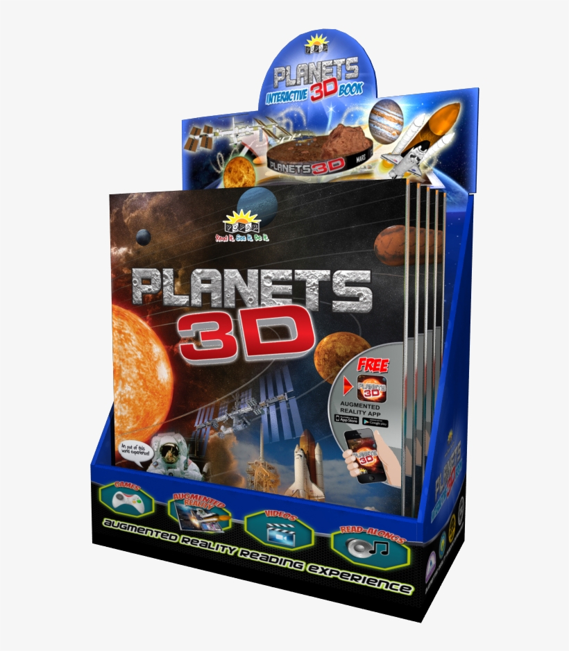 3d Planets Book, transparent png #7624288