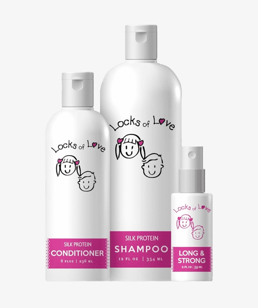“locks Of Love” Hair Care Bundle - Locks Of Love, transparent png #7624604