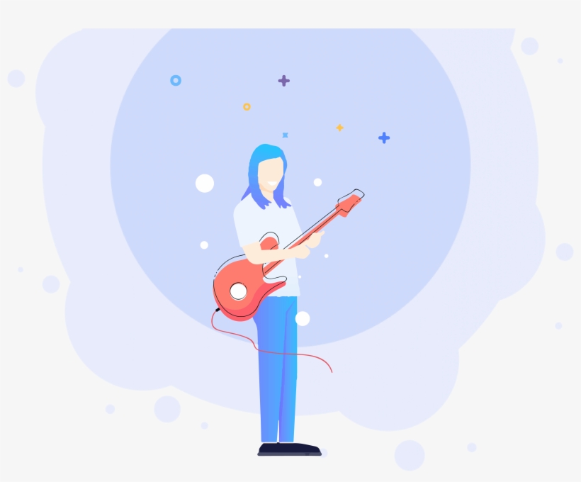 Guitar Effects App Illustration Free Transparent PNG Download PNGkey