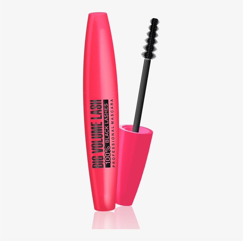 Big Volume Lash Professional Mascara 100 Black Lashes - Tusz Do Rzęs Eveline, transparent png #7625071