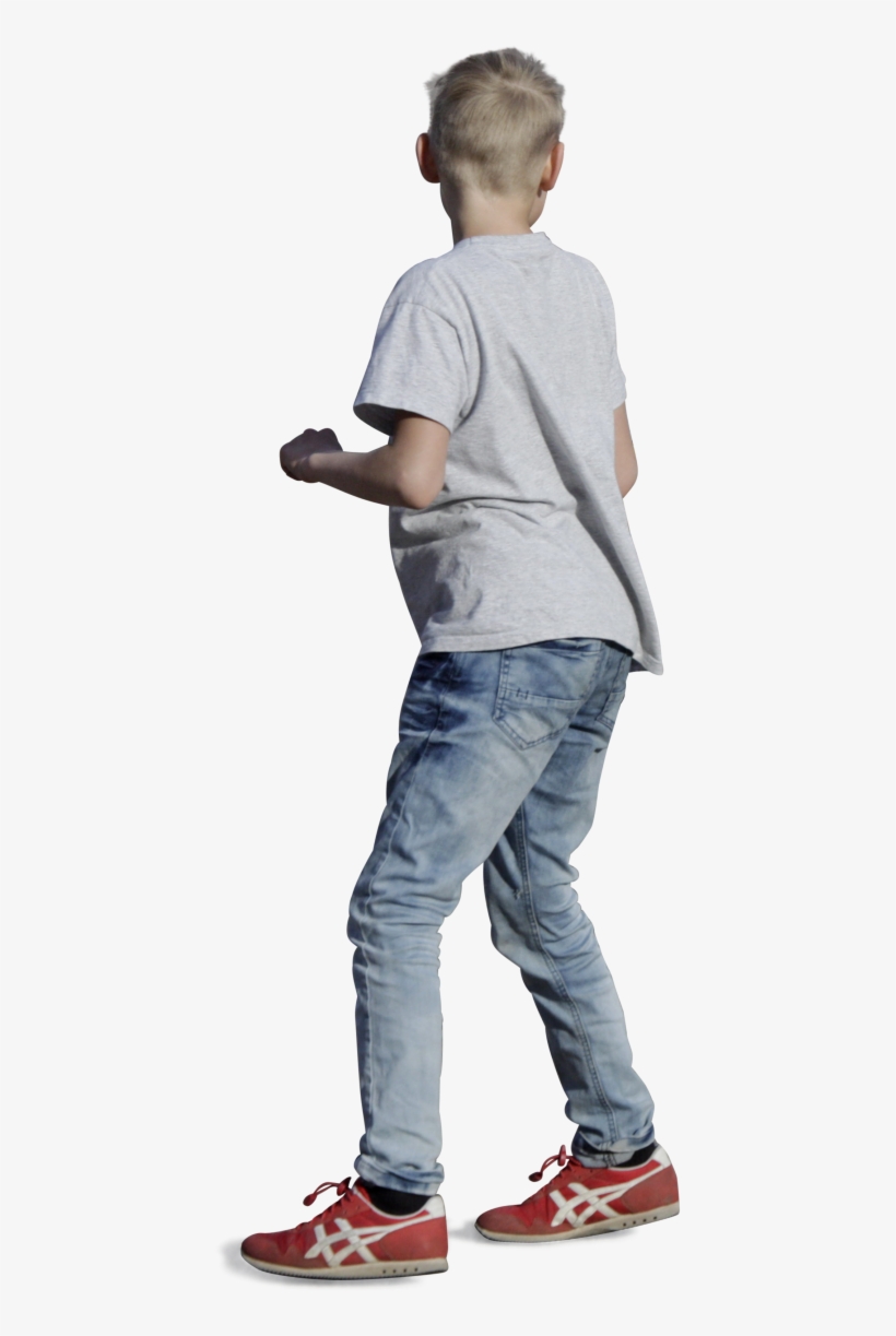Niño Espaldas - Child Back Png, transparent png #7625340