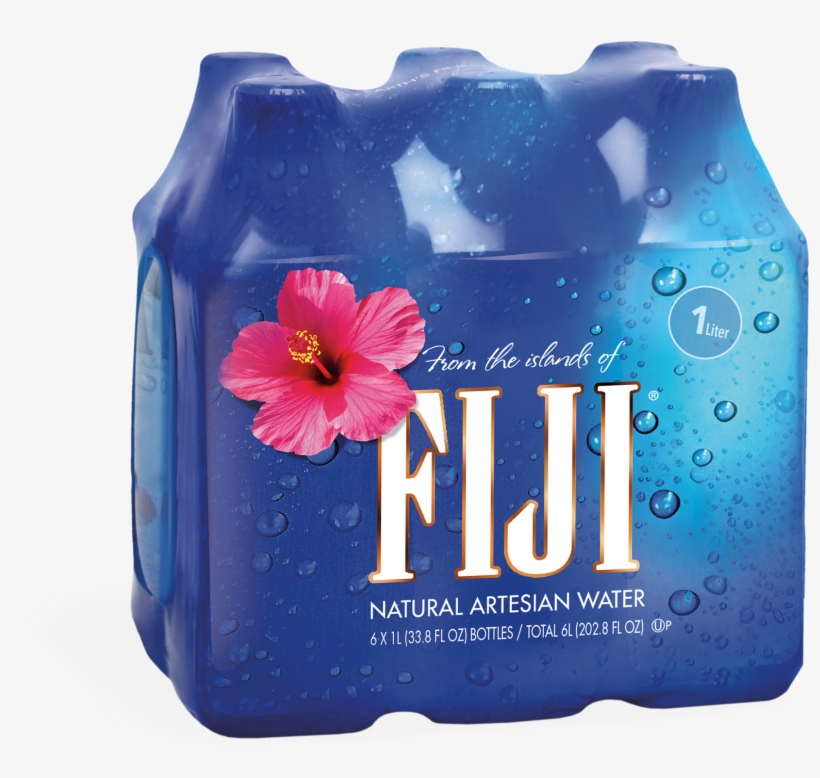 Fiji Water 6 Pack, transparent png #7625876