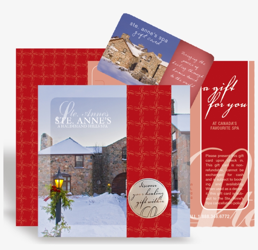 Anne's Spa Gift Card - Christmas Card, transparent png #7626050
