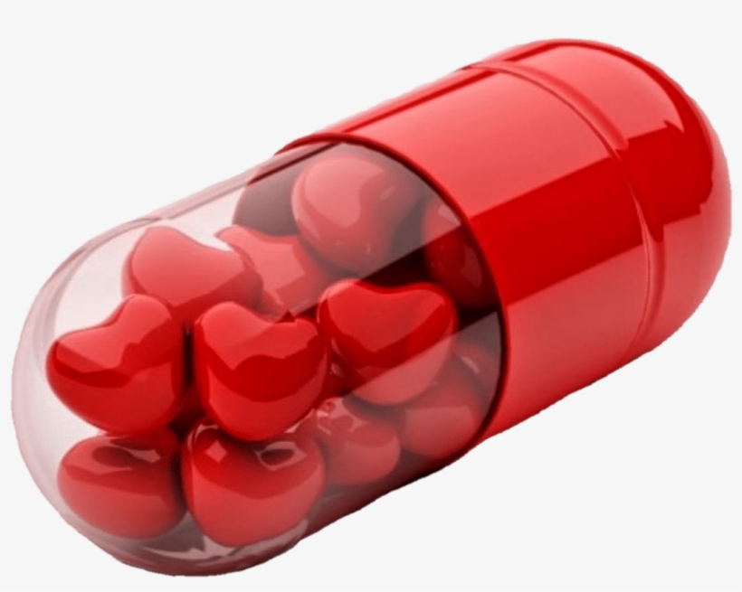 Download The Above Love Capsule Red, Simple Image And - Love Pills, transparent png #7626088