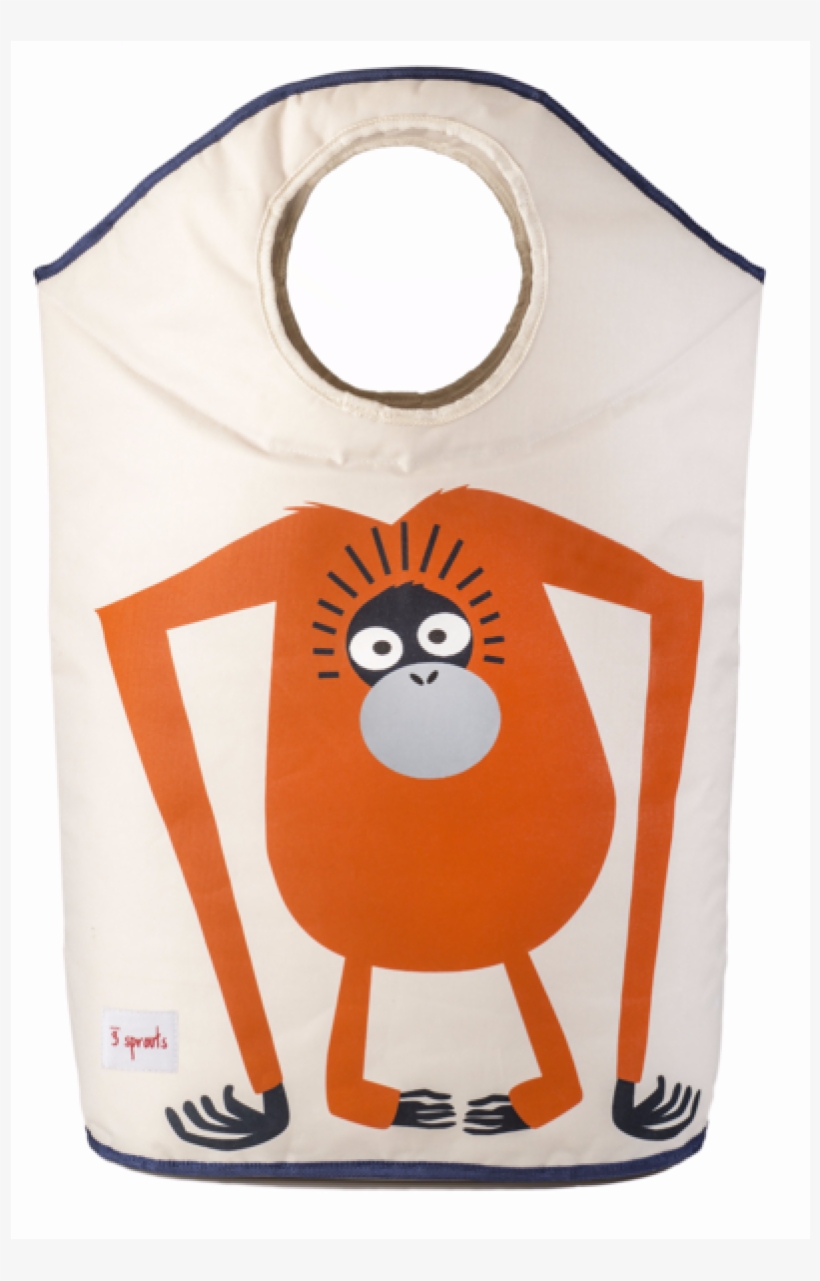 Cesta Ropa 3 Sprouts Orangután Habitación Niños Orden - Canasto Ropa Sucia Niños Chile, transparent png #7626414