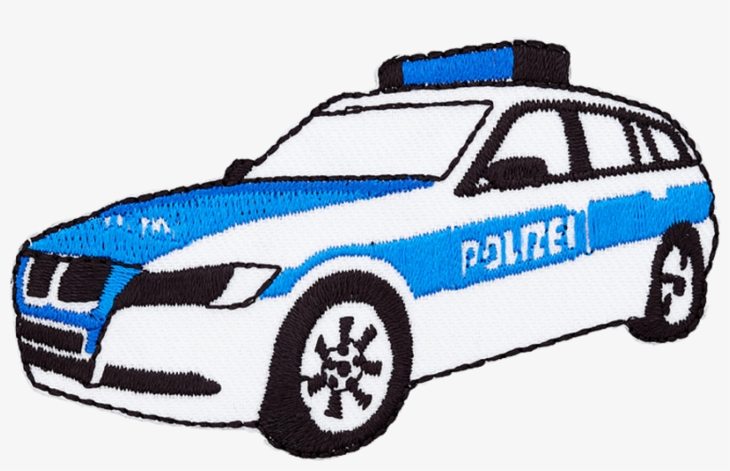 Motif Police Car Article - Polizeiauto Applikation, transparent png #7626496