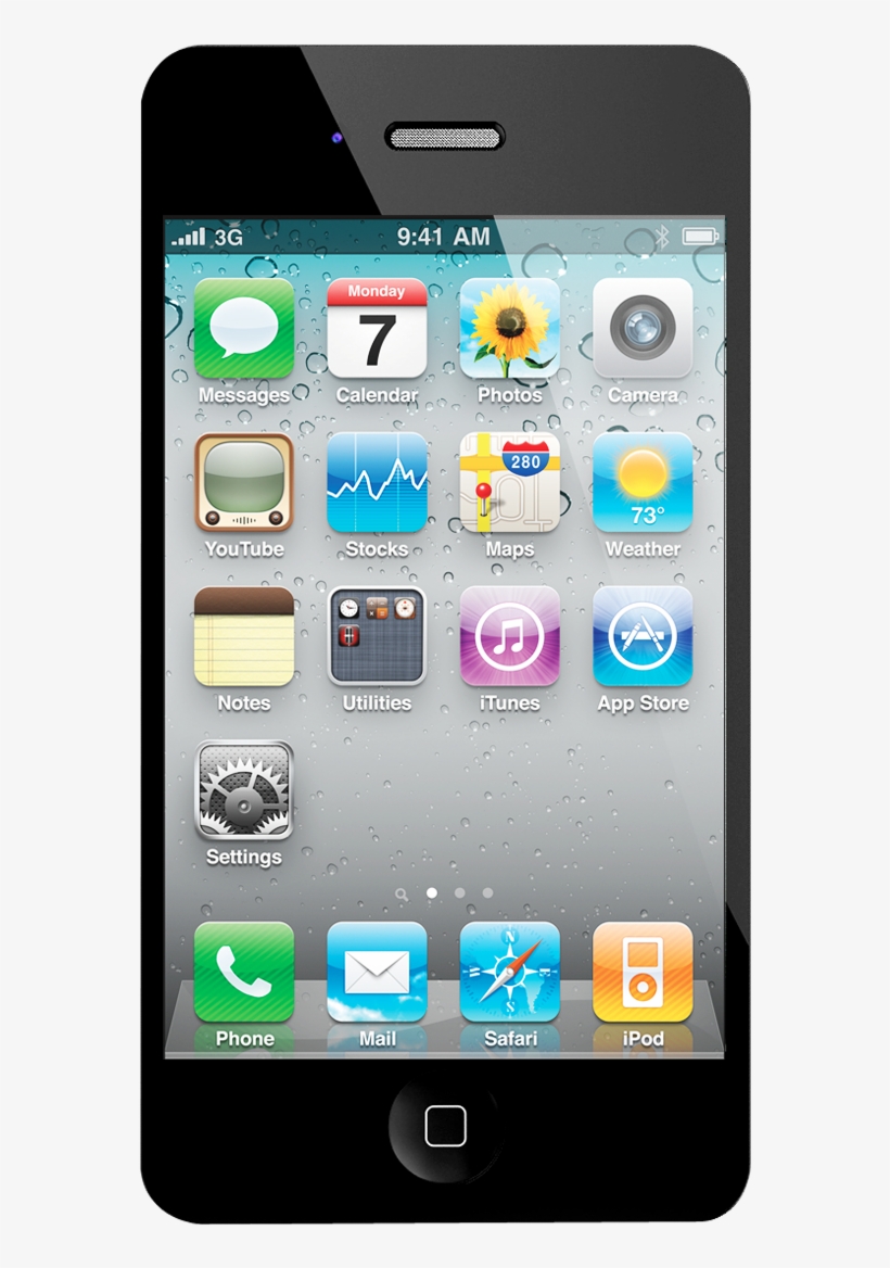 Iphone 4 Back Png - Smartphones And Their Prices, transparent png #7626556