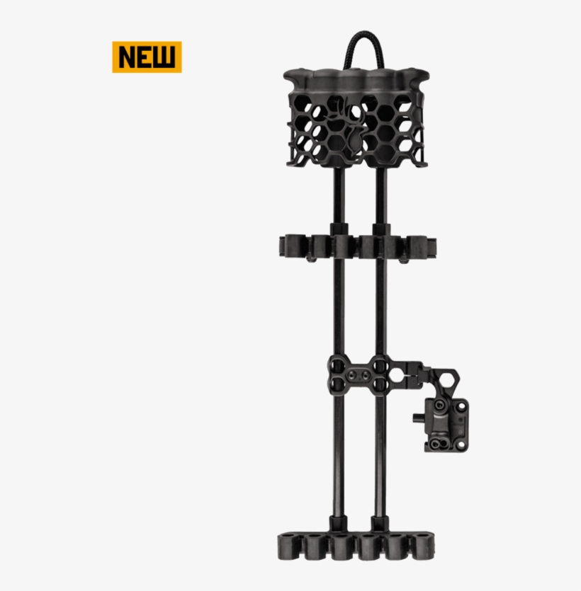 The All-new Hex Light Arrow Quiver Features Four Glowing - Trophy Ridge Hex Light, transparent png #7626905