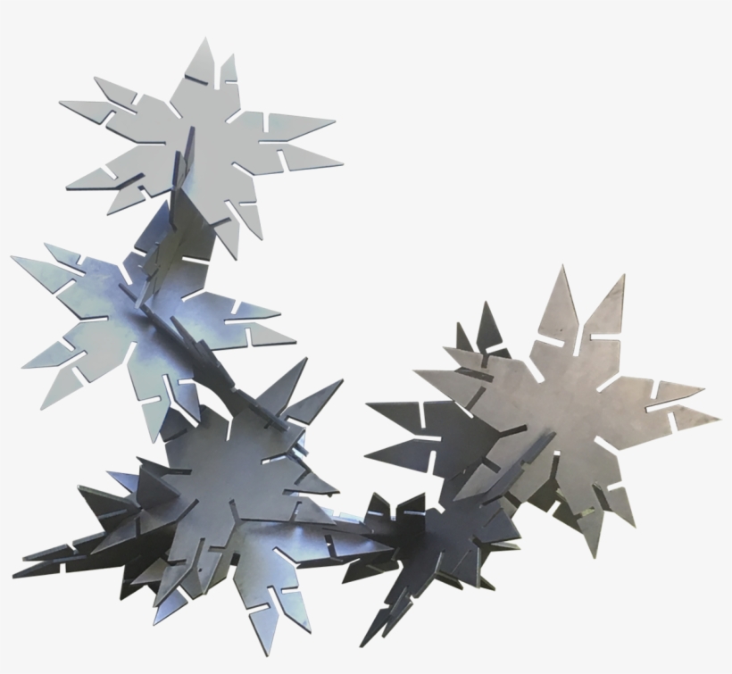Christine Vert Iron Star Sculpture Modern Style Sculpture - Christmas Ornament, transparent png #7626907