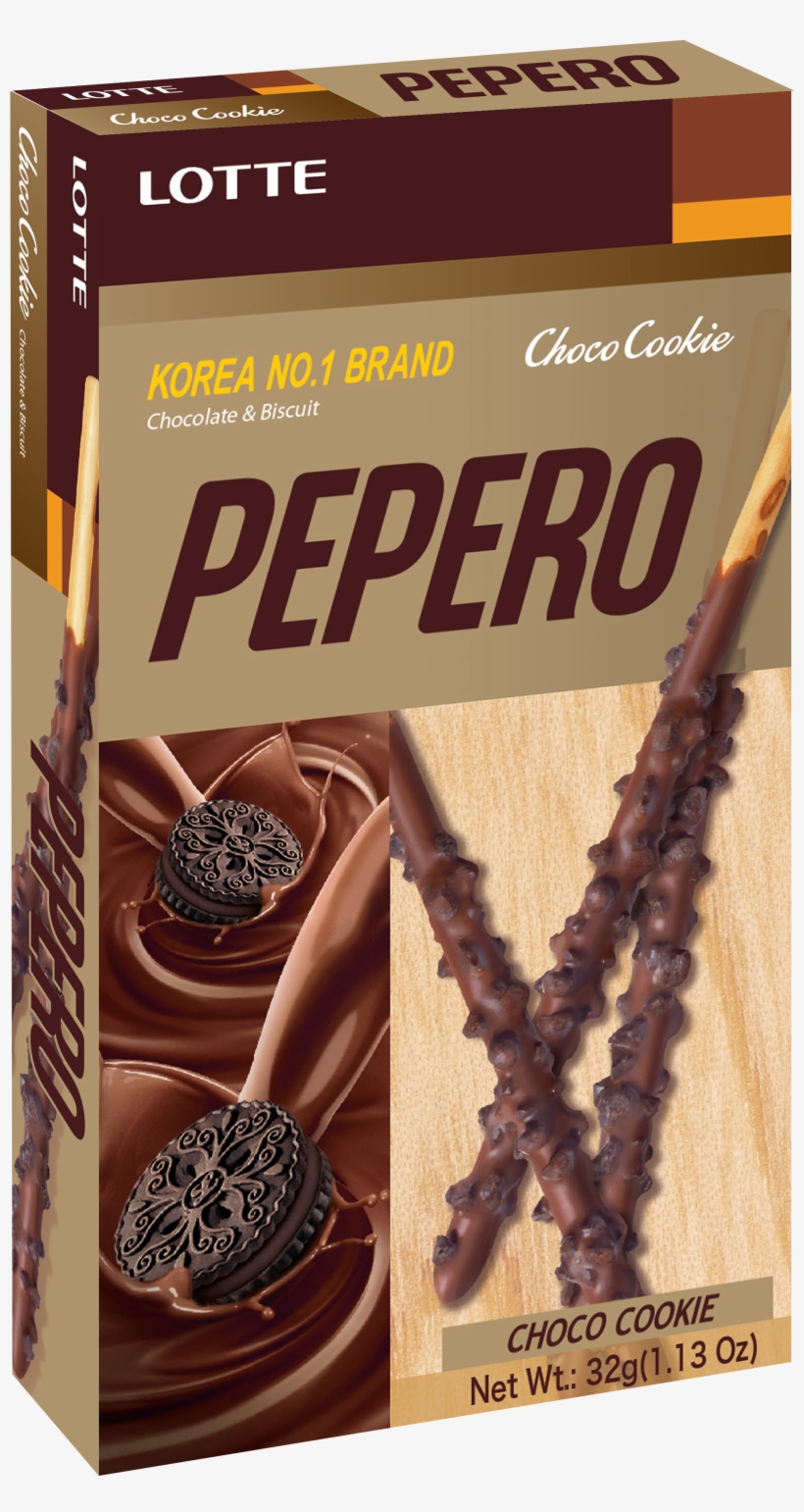 Pepero Choco Cookie *new - Lotte Pepero Chocolate Cookie, transparent png #7627711
