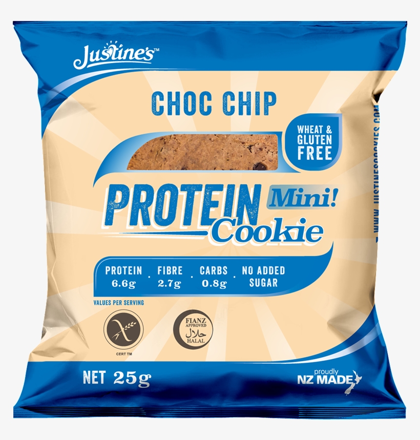 Protein Cookies - Justine's Cookies - Justine's Cookies Choc Fudge, transparent png #7628101