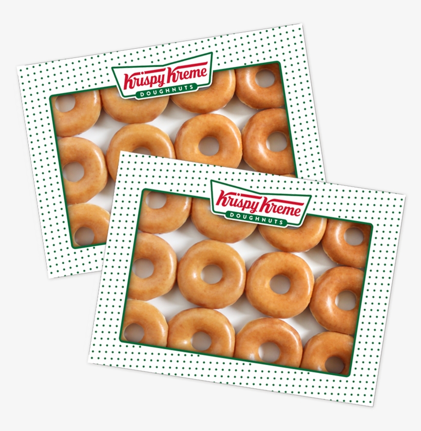 Krispy Kreme Original Glazed Donuts - Krispy Kreme, transparent png #7628299