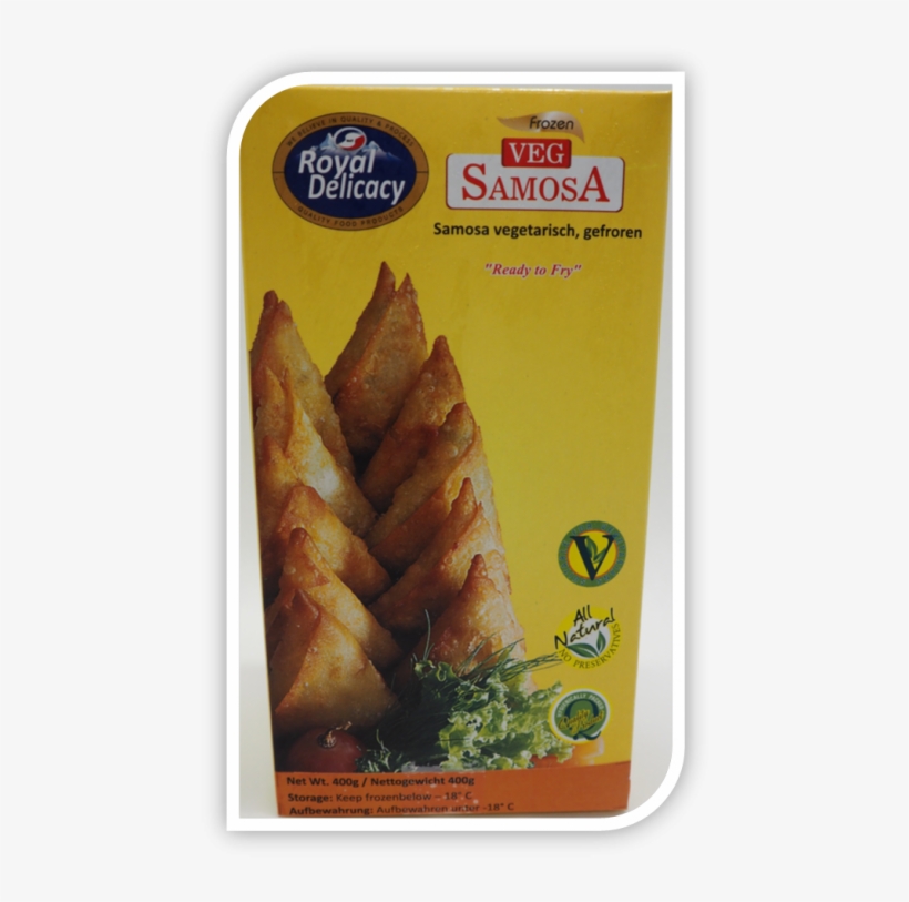 Vegetable Samosa Royal Delicacy 20pcs 400g - Prawn Roll, transparent png #7628634