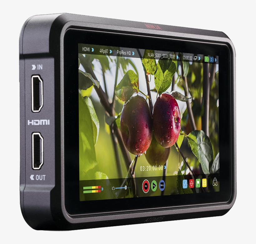 Atomos Ninja V 5 4k Hdmi Recording Monitor, transparent png #7628665