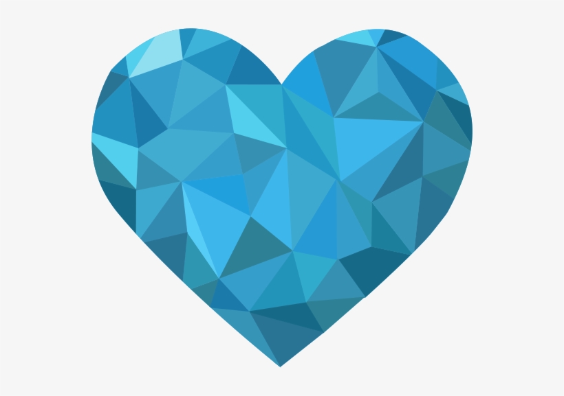 Diamond Heart Vector Png Transparent - Real Lover, transparent png #7629543