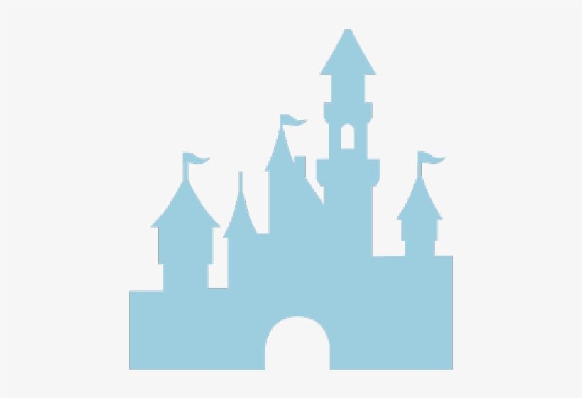 Disneyland Castle Silhouette Vector, transparent png #7629551
