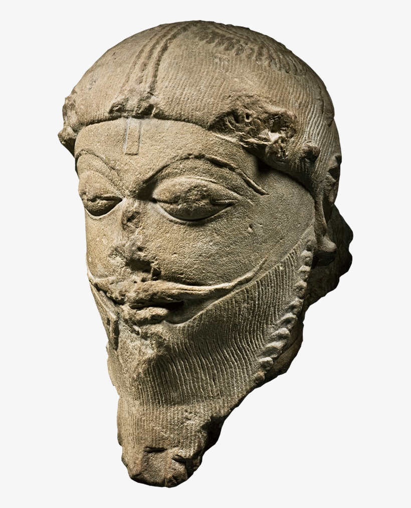 Head Of A Chandella King - Carving, transparent png #7629580