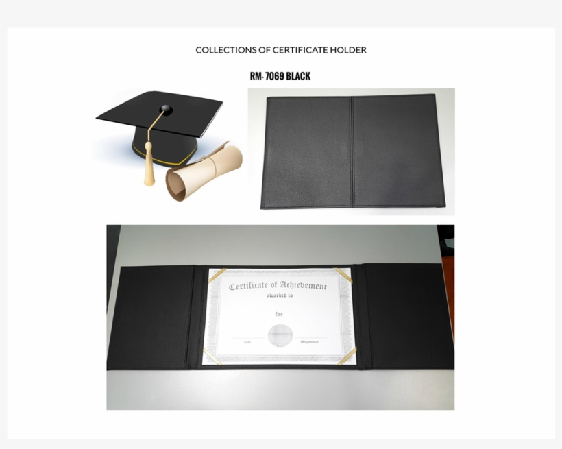 Certificate Folder & Frame - Wallet, transparent png #7629637