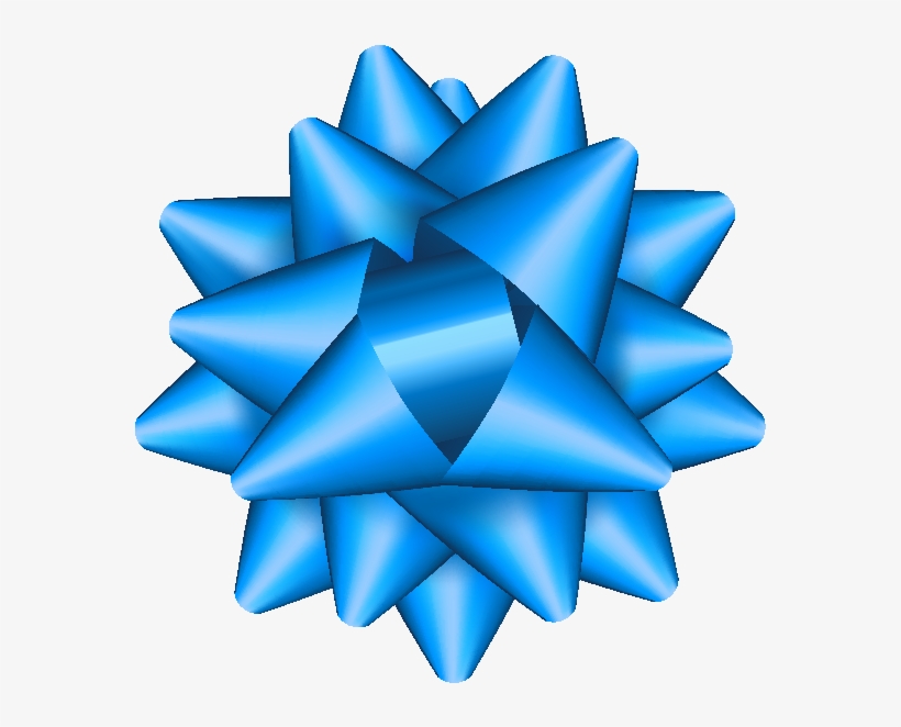 Ribbon Blue Icon4 - Vector Graphics, transparent png #7629674