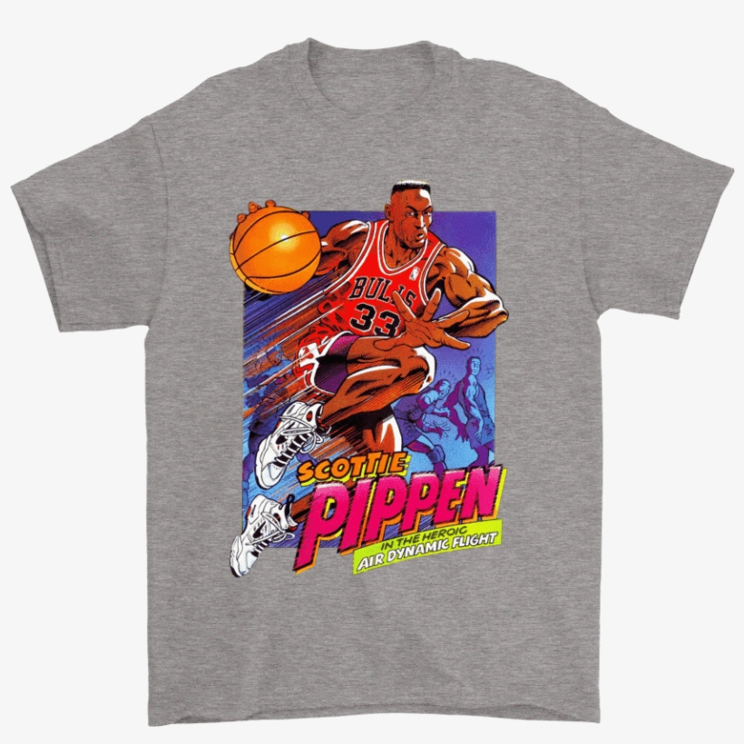 Gildan Mens T-shirt / Sport Grey / S Pippen 90's Cartoon - We Are The Champions Shirt Queen, transparent png #7629755