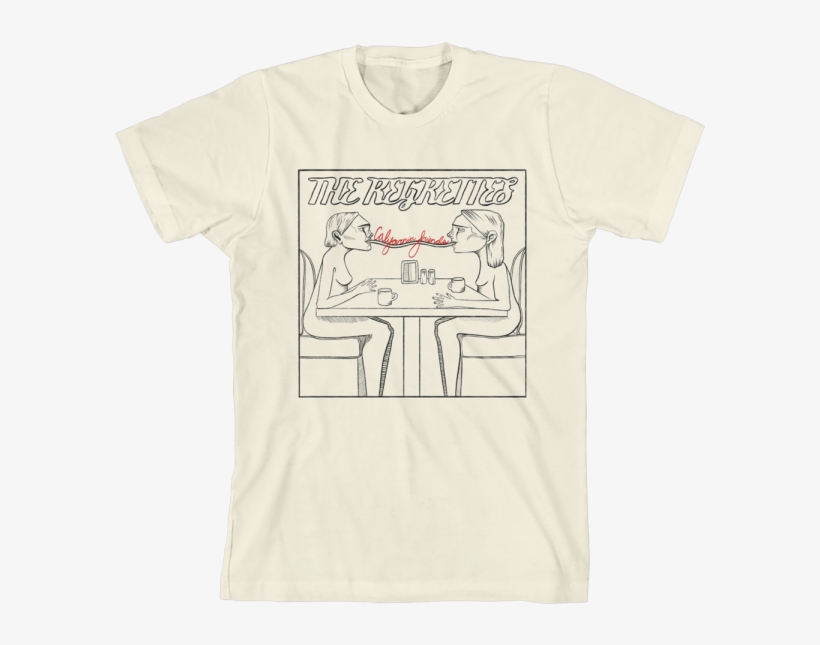 The Regrettes California Friends T-shirt - Love And Rockets Comic T Shirt, transparent png #7630083