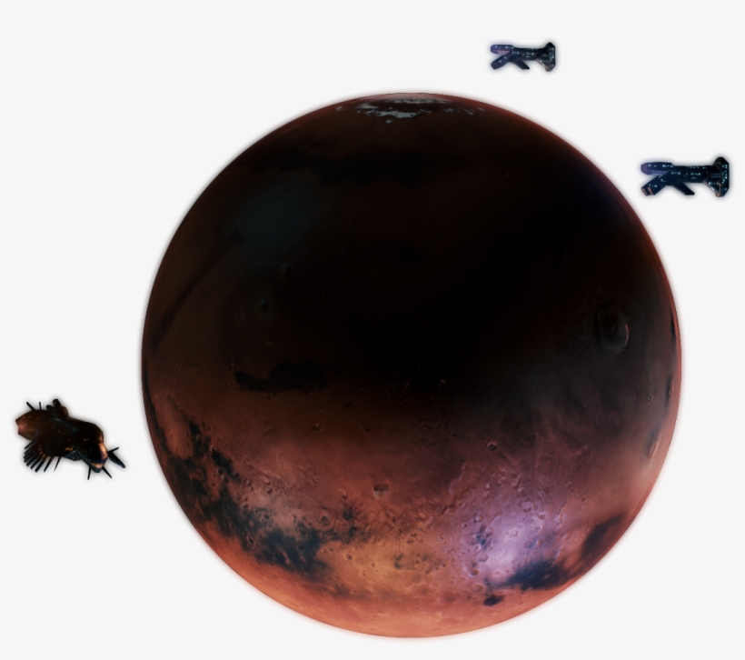 Mars - Planet, transparent png #7630246