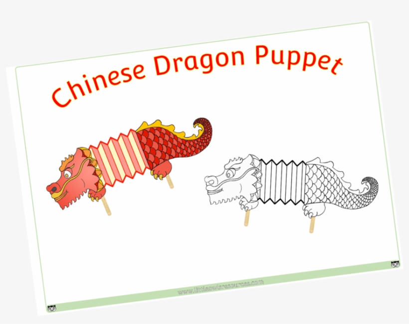 Chinese Dragon Puppet - Poster, transparent png #7630581