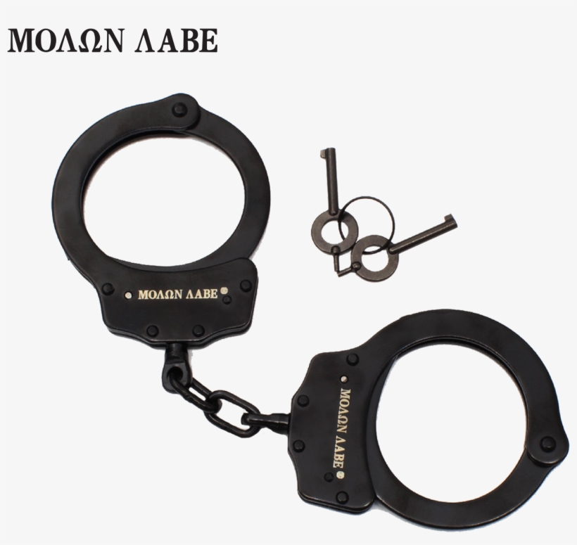 Police Edition Steel Professional Grade Handcuffs - Strap, transparent png #7630630