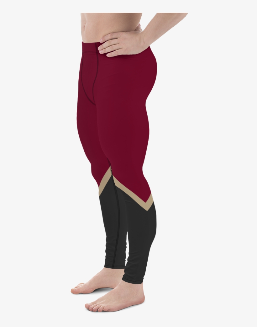 Licorice Bodybuilding Tights For Men - Leggings, transparent png #7630906