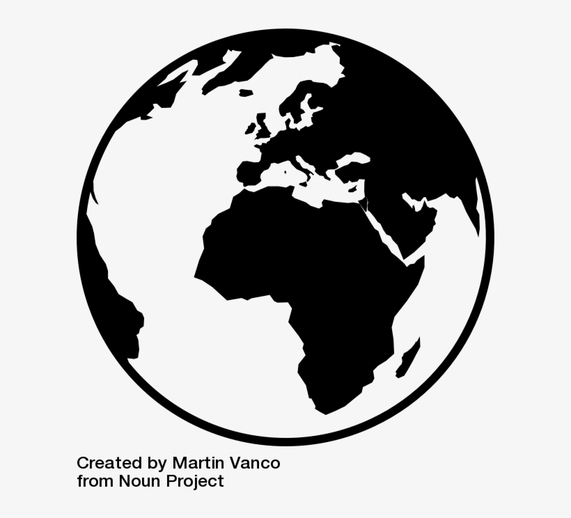 Vcu Globe - Europe Russia And Africa, transparent png #7631077