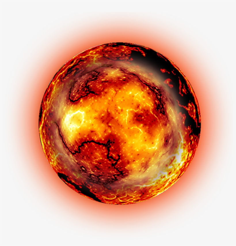 Ftestickers Sticker - Cartoon Planet Mars, transparent png #7631119