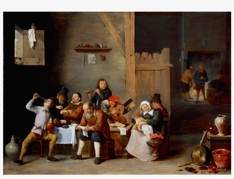 Pintura Flamenca I Holandesa Del Museu De Ginebra - Pintura Holandesa Burgues, transparent png #7631253
