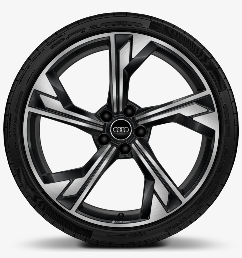 5 Arm Flag Design Forged Bi Color Anthracite Finish - Mercedes Tire, transparent png #7631409