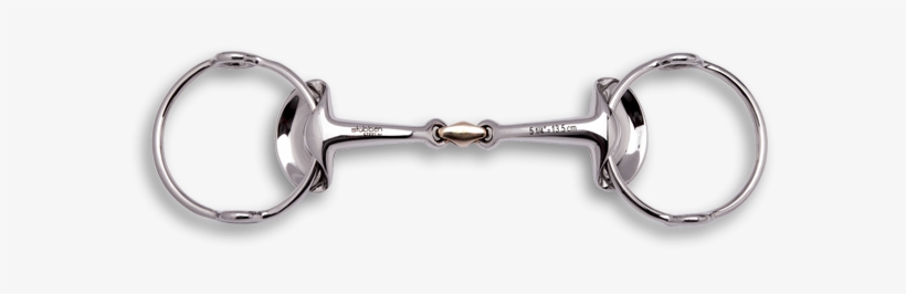 The 2466 Silver Wings Bit From Stubben Steeltec - Platinum, transparent png #7631512