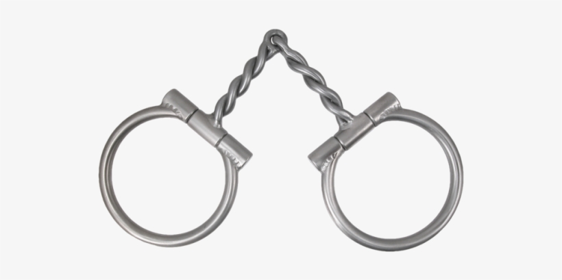 Baseline D Ring Snaffle With Large Twisted Wire - Twisted Wire Snaffle, transparent png #7631543