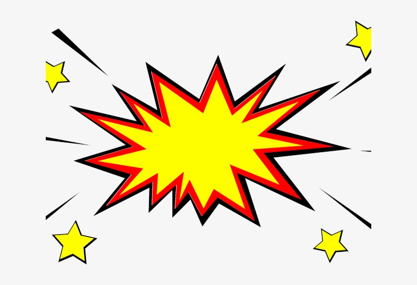 Comic Book Explosion Png, transparent png #7631820