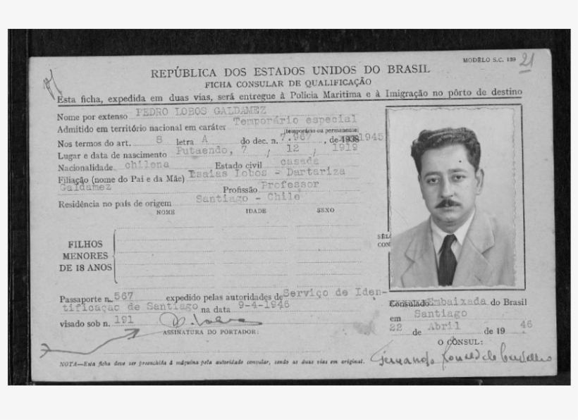 Pedro Lobos Pintor Chileno - Document, transparent png #7631985