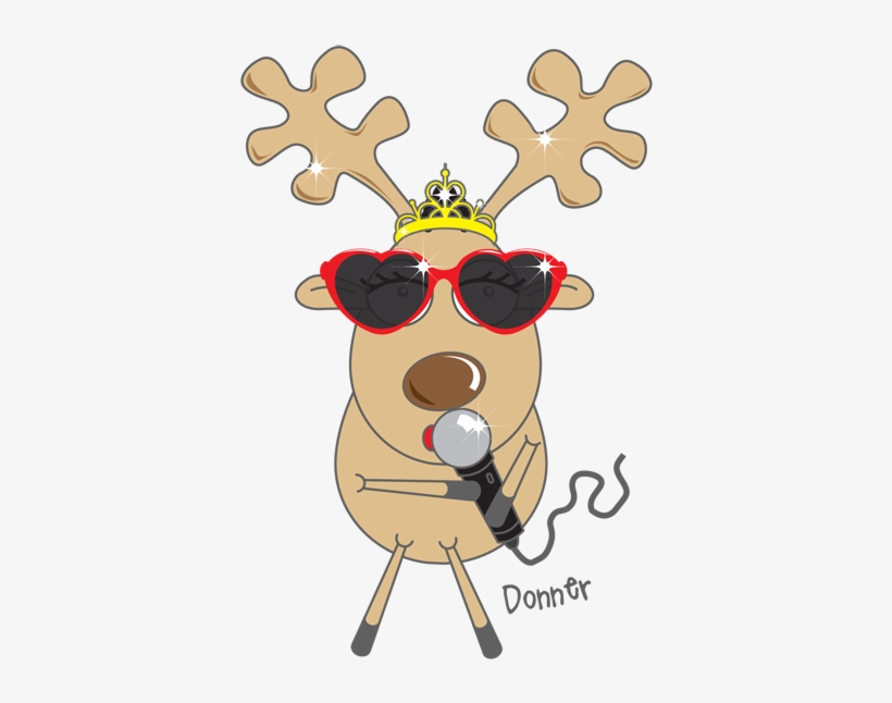 Santa Claus's Reindeer, transparent png #7632049