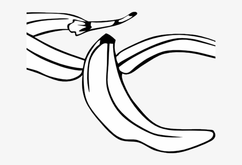 Banana Peel Clip Art, transparent png #7632447