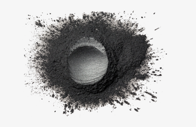 Powder - Charcoal - Metallic Paint - Water Based - - Charcoal Powder Png, transparent png #7632621