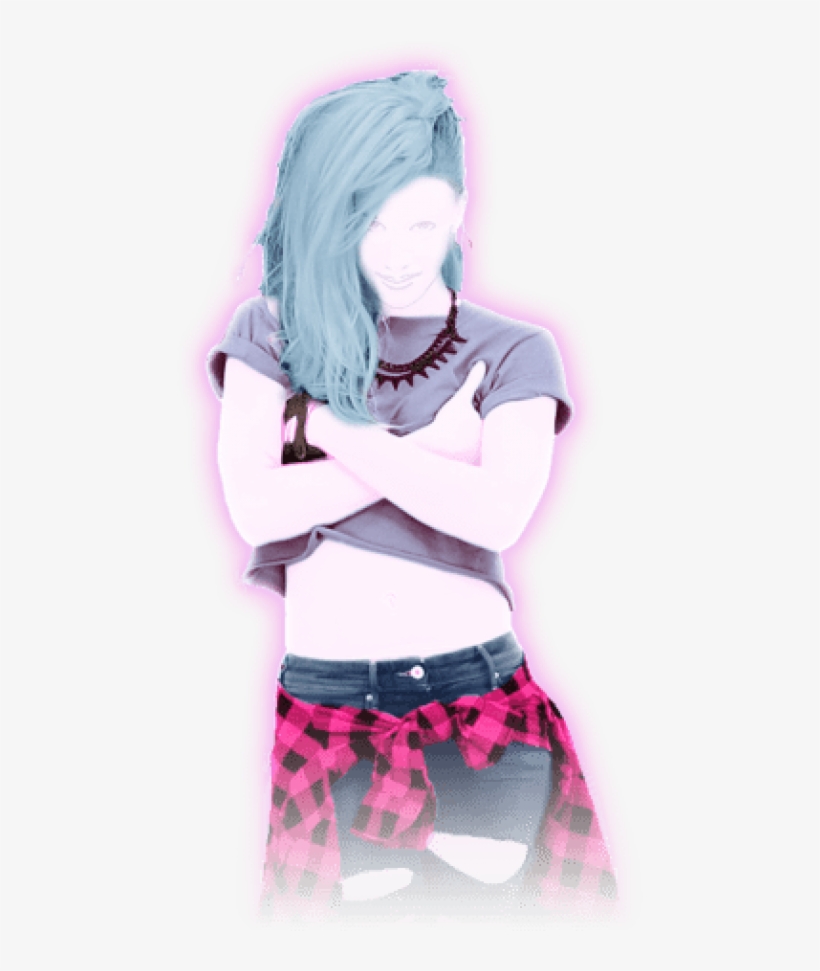 Free Png Download Just Dance Rock N Roll Avril Lavigne - Rock N Roll Just Dance Coach, transparent png #7632726