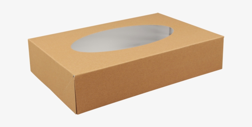 Biodore® Catering Box, Kraft And Pla, 360x250x80mm, - Plywood, transparent png #7632818