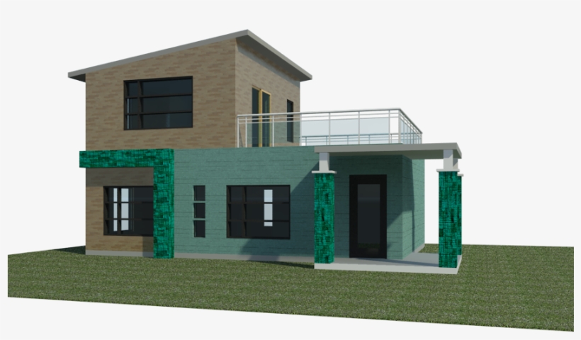 Modern House Png Transparent Image - Architecture, transparent png #7633245