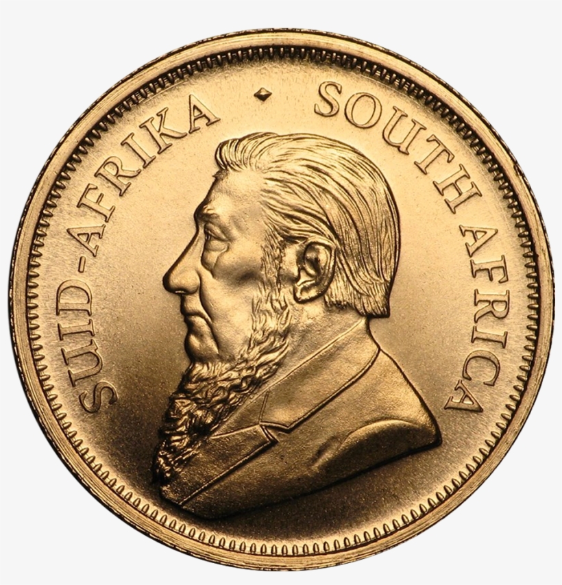 1 10 Oz Krugerrand Gold Coin 2018 - 20 Franc Albert I 1914, transparent png #7633858