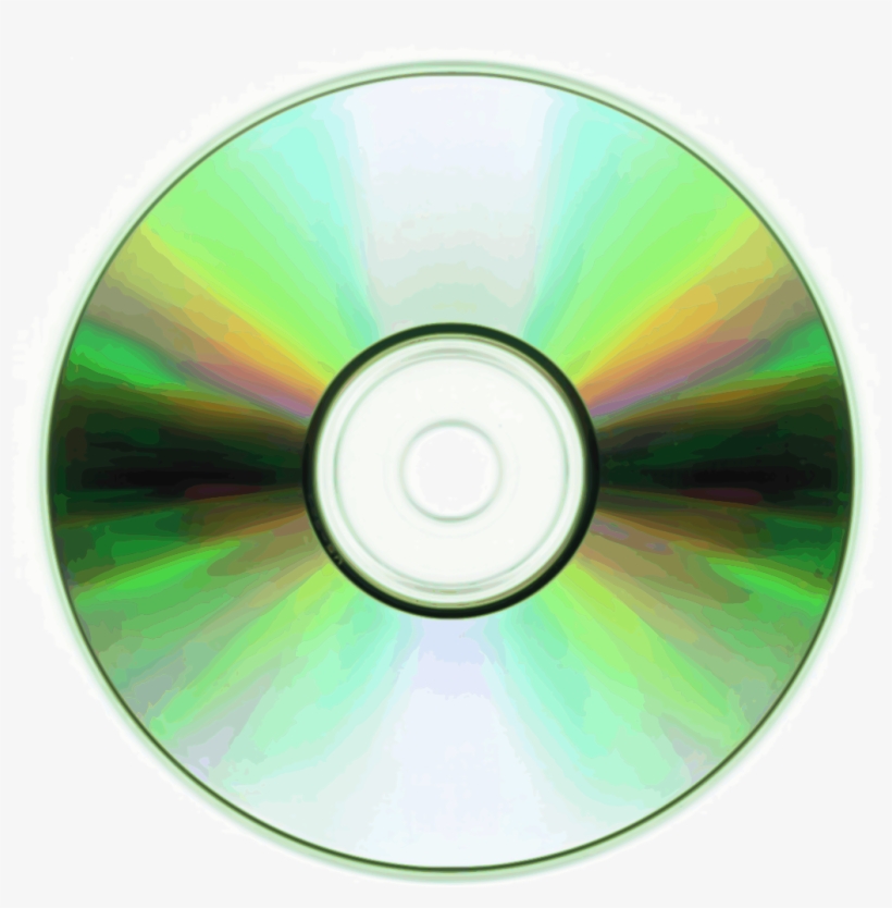 File - Cd-r - Svg - Compact Disc, transparent png #7633987