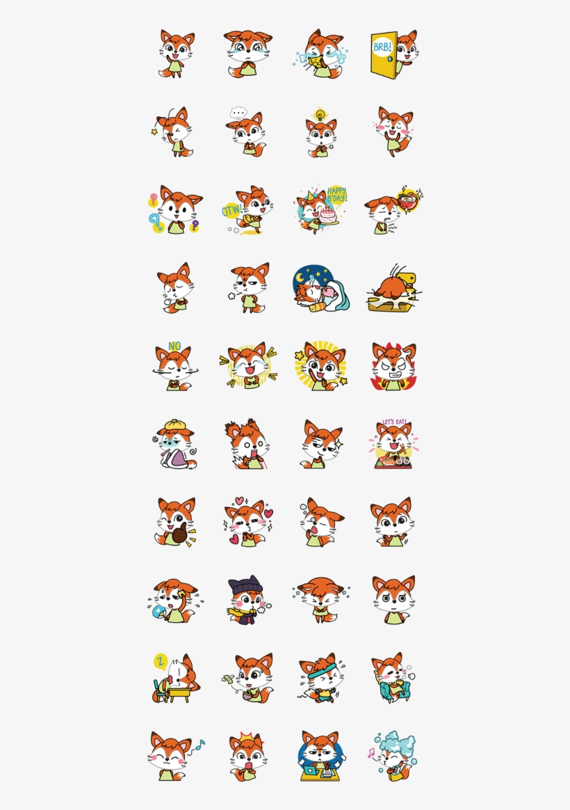 Cute Bullet Journal - Pug Line Sticker, transparent png #7634022