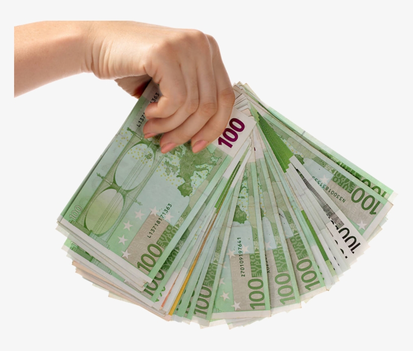 Bills Money Photography Dollar Take 100 Euro - L Argent L Euro, transparent png #7634081