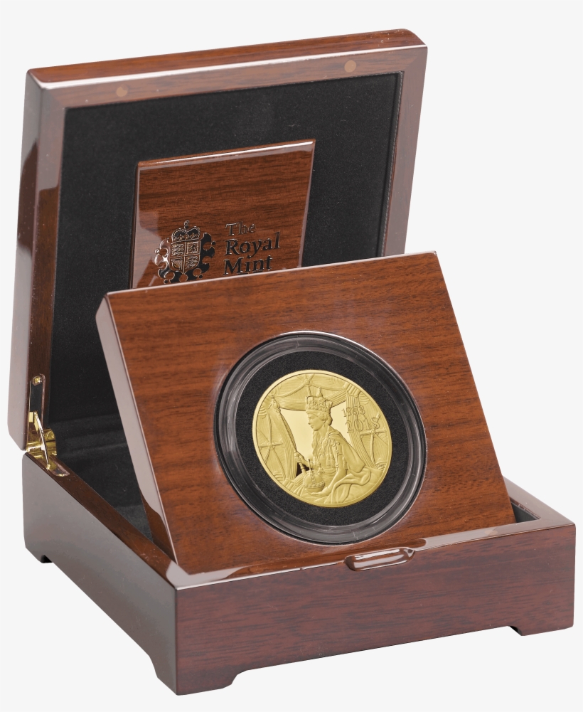 Sapphire Coronation Of Hm Queen 2018 Gold - Proof Coinage, transparent png #7634209