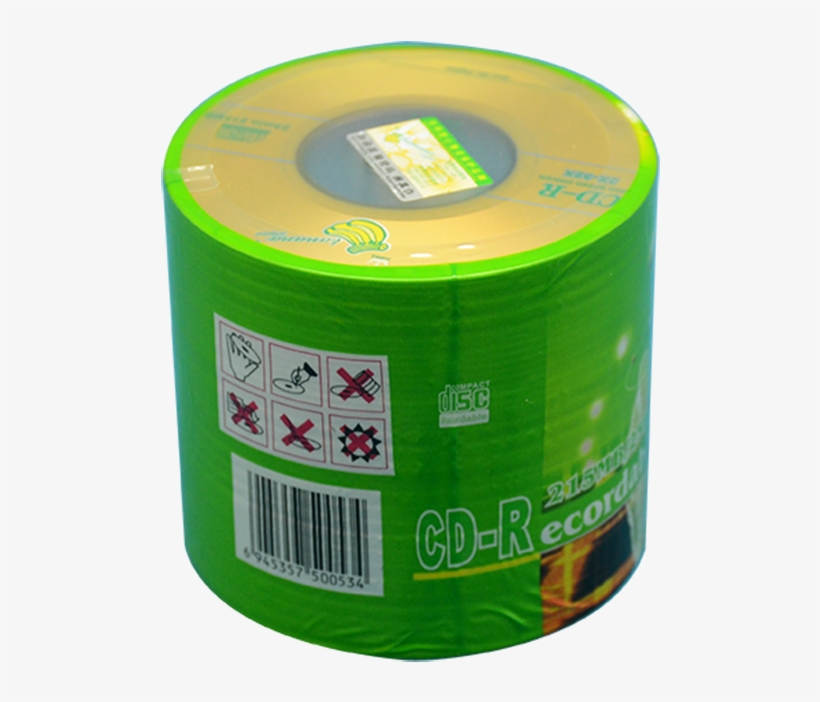 Banana 3 Inch Cd R Disc 8cm Small Cd 2x 32x Cd Blank - Label, transparent png #7634330
